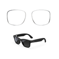 RAYZZOL Custom Lenses Compatible with Meta Wayfarer Smart Glasses (Gen 1 & Gen 2)