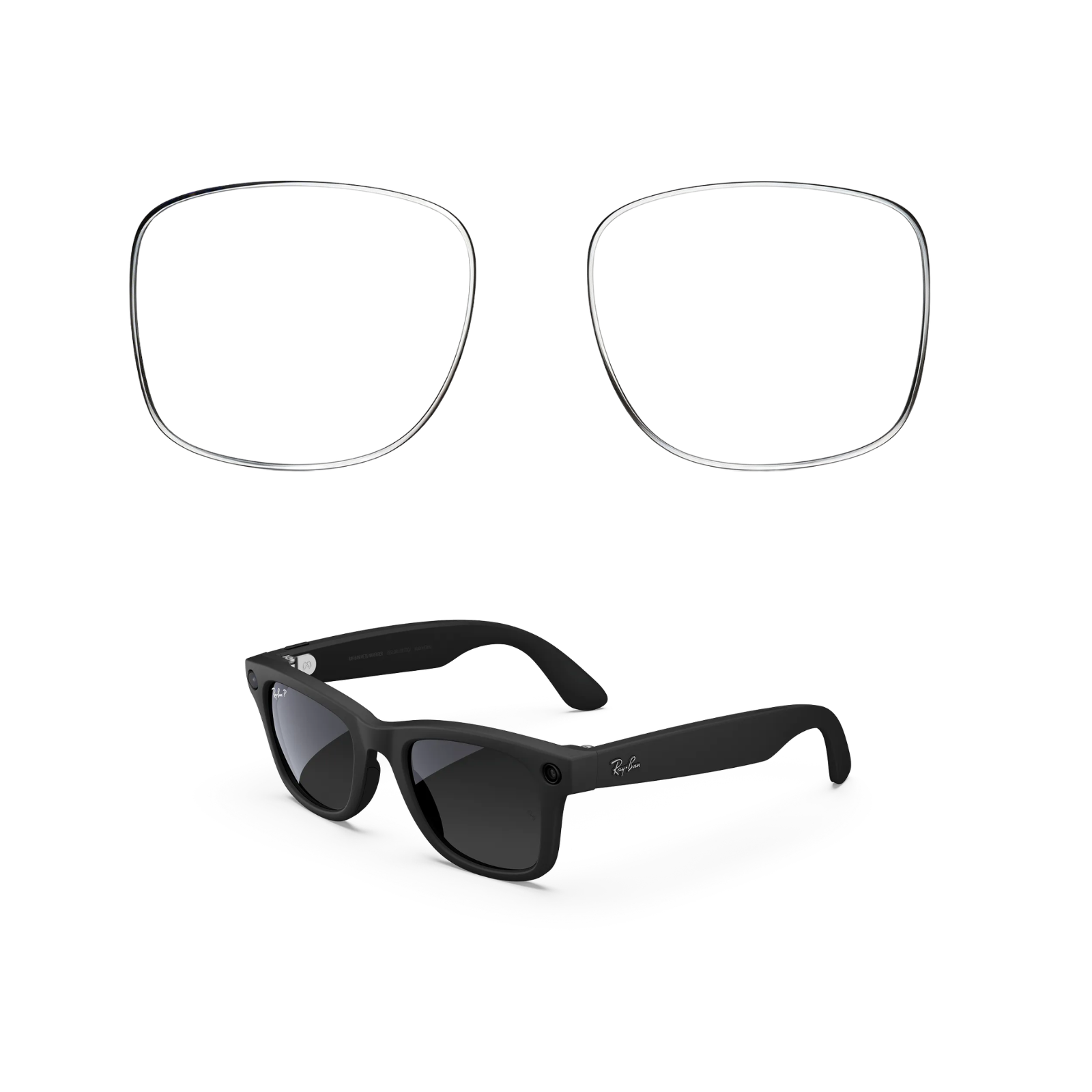 RAYZZOL Custom Lenses Compatible with Meta Wayfarer Smart Glasses (Gen 1 & Gen 2)