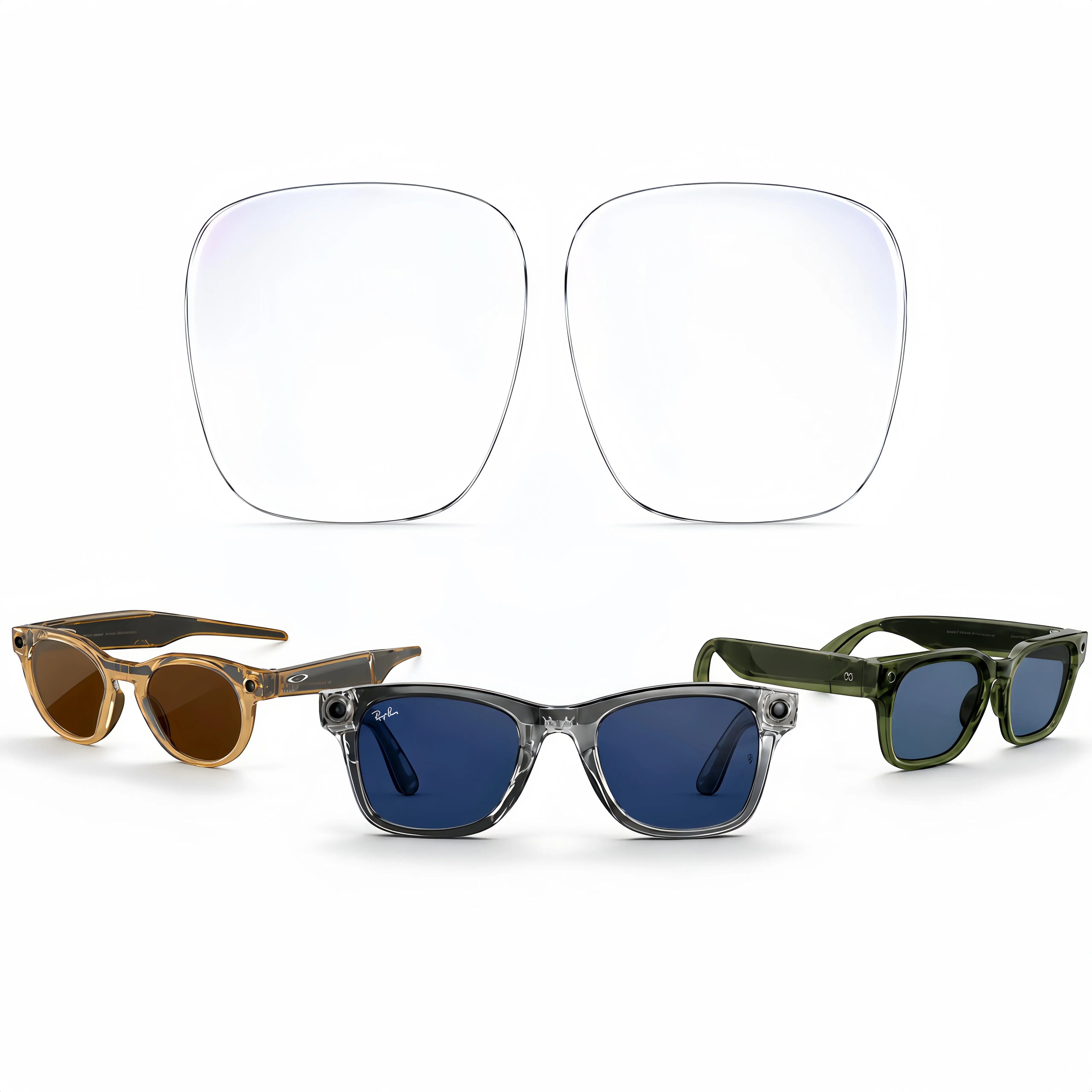 Prescription Lenses for Meta AI Smart Glasses Collection